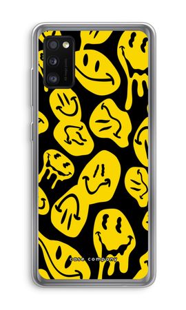 Melting smiley - Yellow