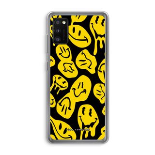 Smeltende smiley - Geel