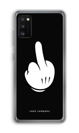 Middle finger black