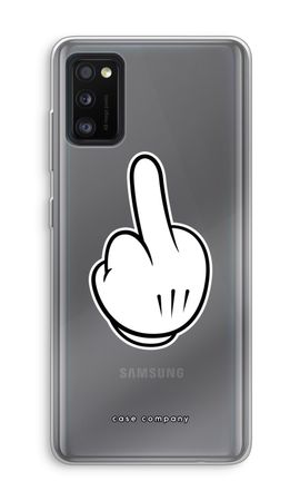 Middle finger black