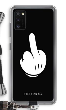 Middle finger black