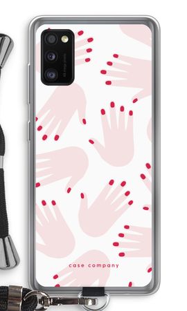 Hands pink