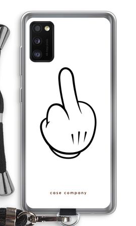 Middle finger white
