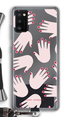 Hands pink