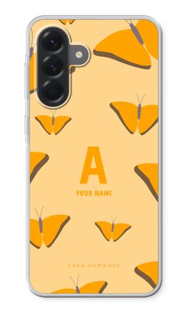 Amber Butterflies Monogram