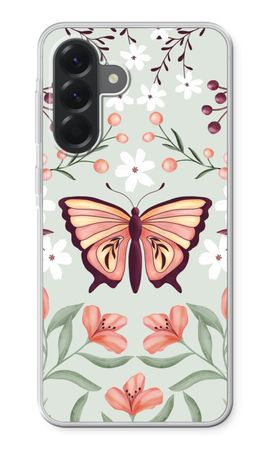 Butterfly in a floral world