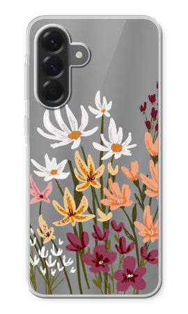Painted wildflowers