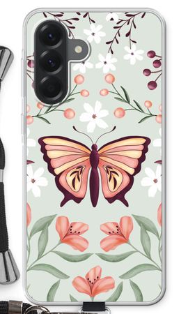 Butterfly in a floral world