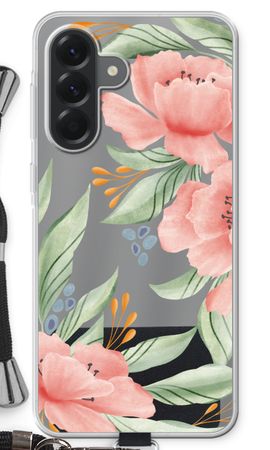 Zartrosa Blumen