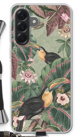 Tropical jungle toucan