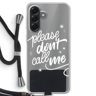 Don't call