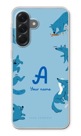 Playful Dogs Monogram