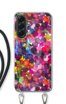 Puntos de acuarela superpuestos