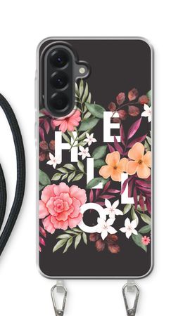 Hello in flowers