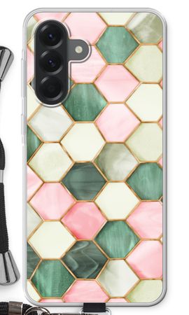 Hexagons in stained glass