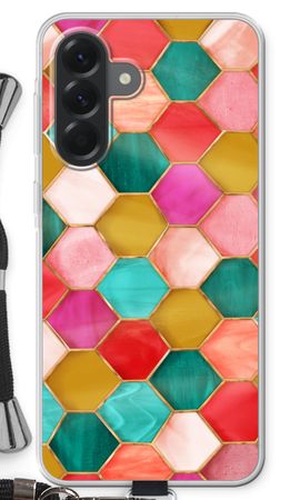 Hexagons in stained glass