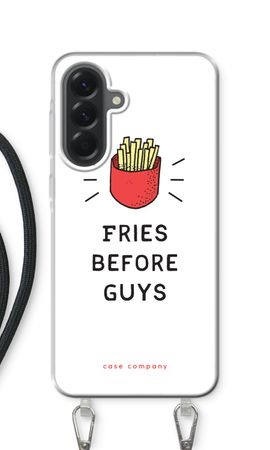 Fries before guys