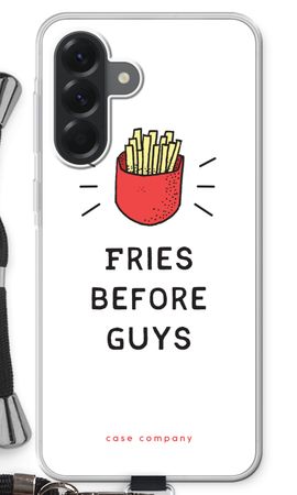 Fries before guys