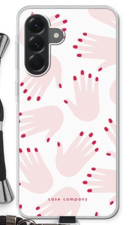 Hands pink