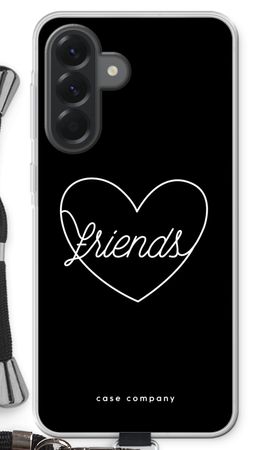 Friends heart black