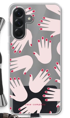Hands pink