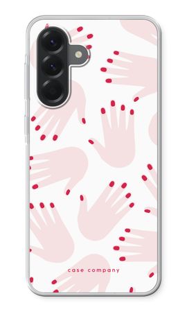 Hands pink
