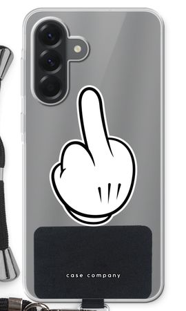 Middle finger white