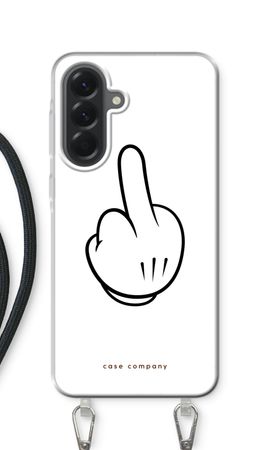 Middle finger white