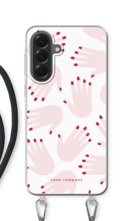 Hands pink