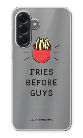 Fries before guys