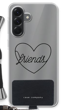 Friends heart black