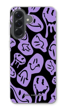 Melting Smiley - Purple
