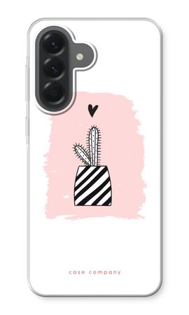 Black and white cactus