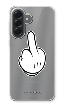 Middle finger white