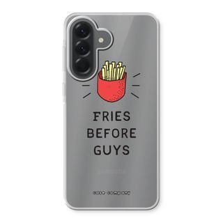 Fries before guys