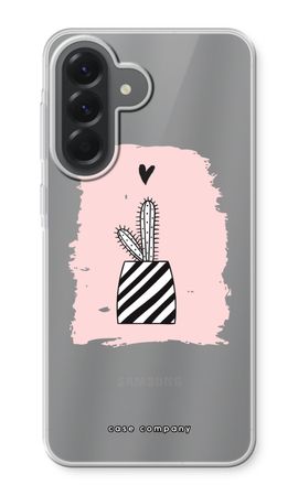 Black and white cactus