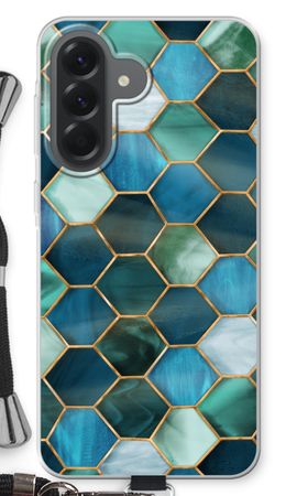 Hexagons in stained glass