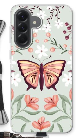 Butterfly in a floral world