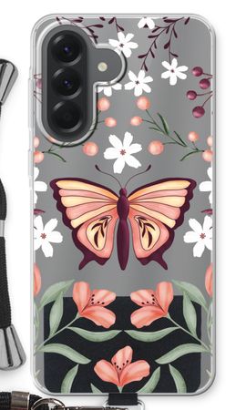 Butterfly in a floral world