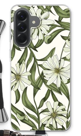White flower pattern