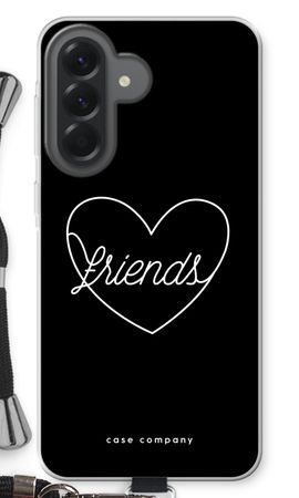 Friends heart black