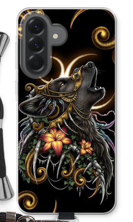 Heulender Wolf