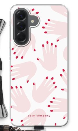 Hands pink