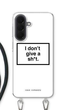 Don't give a shit