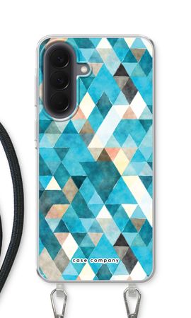 Coloured triangles blue