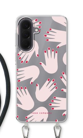 Hands pink
