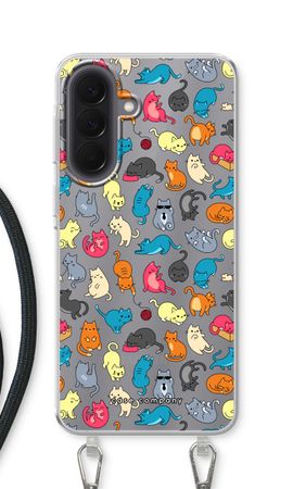 Colourful cats