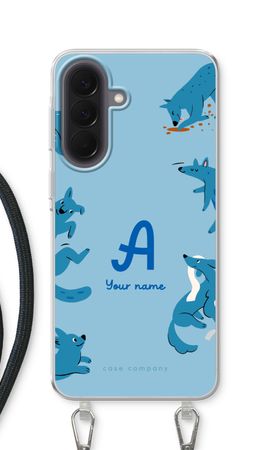 Playful Dogs Monogram