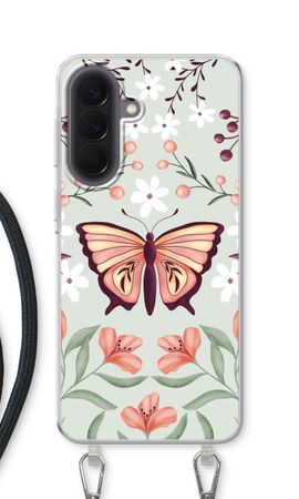 Butterfly in a floral world