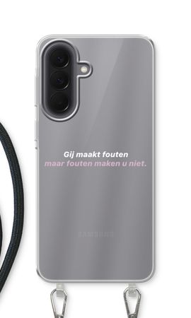 Fouten maken u niet